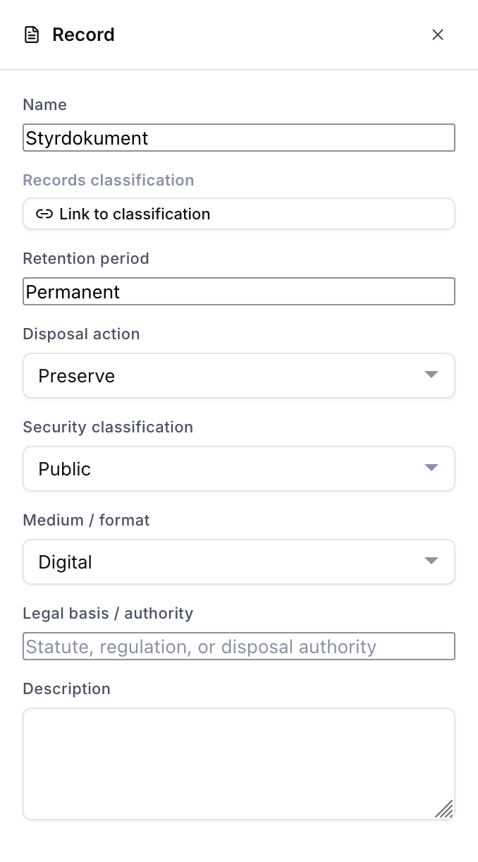 Process tab